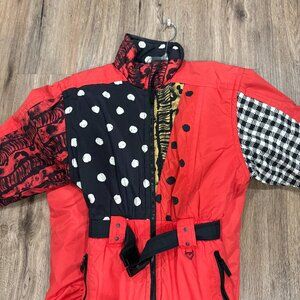 Vintage Obermeyer one piece ski suit